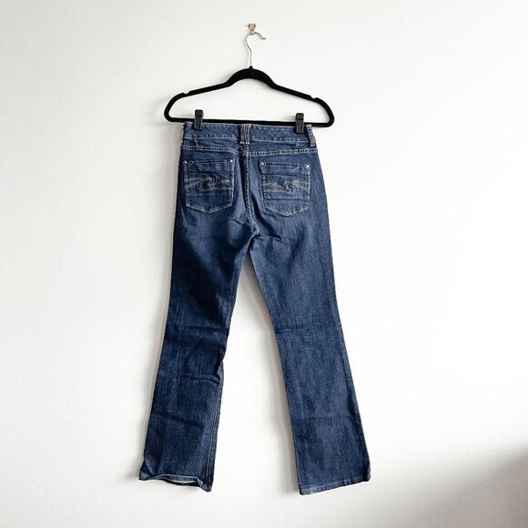 White House Black Market Womens Denim Contour Medium Wash Bootcut Jeans Blue 4R - Picture 2 of 10